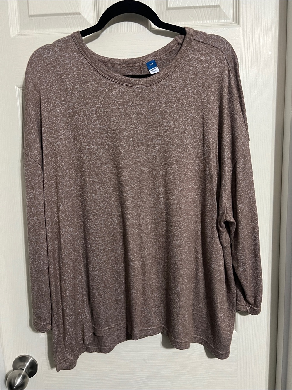 Old Navy Women's Crew Neck Sweater - Heathered Brown
